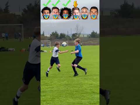 Salah VS Messi VS Marcelo VS De Bruyne VS Neymar VS Ronaldo Kid Skills Challenge