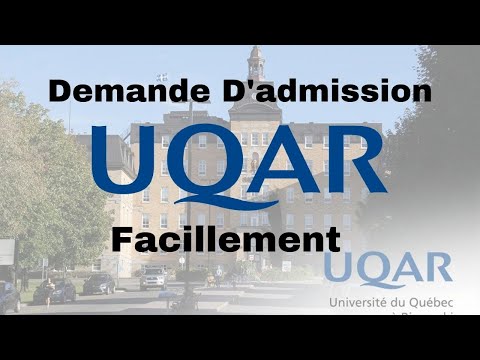 demande d'admission a l’université de Rimouski