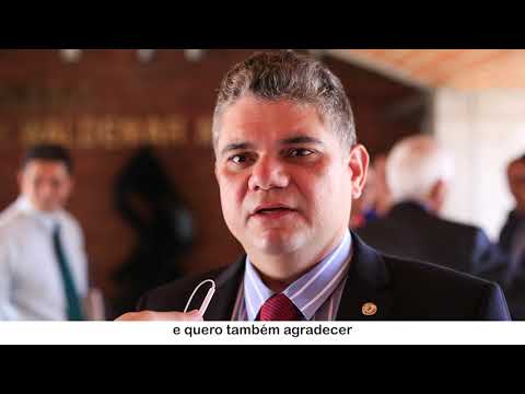 Prefeito de Sigefredo Pacheco, Murilo Bandeira, no lançamento do PRO Piauí Municípios.