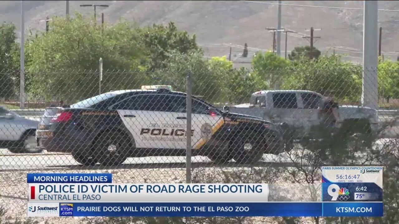 Police ID victim of road rage shooting in Central El Paso - YouTube