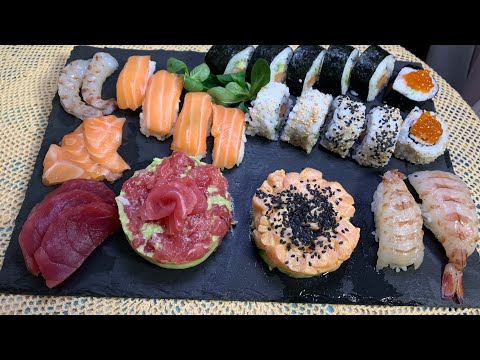 Como Hacer Sushi 2°video "Tartar De Atún Y Salmón Con Aguacate"