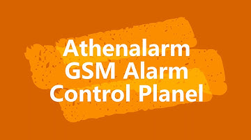 Athenalarm GSM alarm control panel