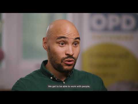 Our staff discuss