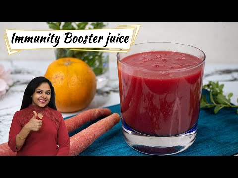 Immunity Booster Juice Recipe - COB Juice without Juicer | Detox Drink | Drinks to Boost Immunity | Healthy Kadai