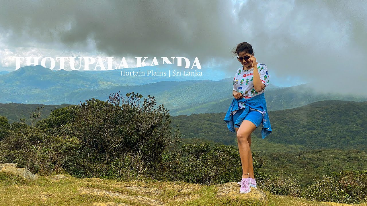 Easy Hiking in Sri Lanka | 🌧️ Rain, Mist, and Magic: A hike in Thotupola Kanda 💫 තොටුපළ කන්ද