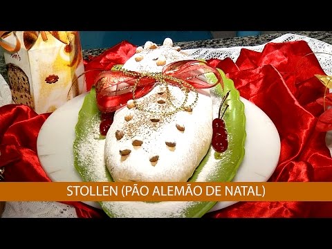 Vídeo: Preparando-se Para O Natal: Stollen Alemão Ou Pão De Mel De Natal