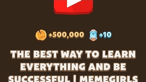 The BEST Way To Learn Everything and Be Successful | MemeFi Video code