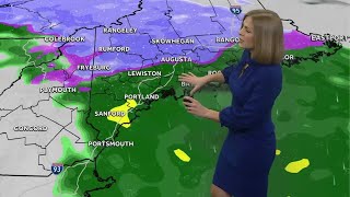 Winter weather in Maine this weekend: Hour-by-hour forecast for snow, sleet, rain