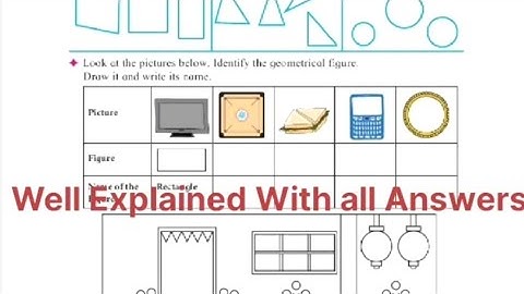 Class -3 |Maths|Textbook |chapter -1 Introduction to Geometrical Figure | explanation with answers