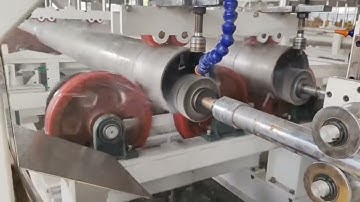 Pipe polishing machine/pipe inner hole polishing machine production video
