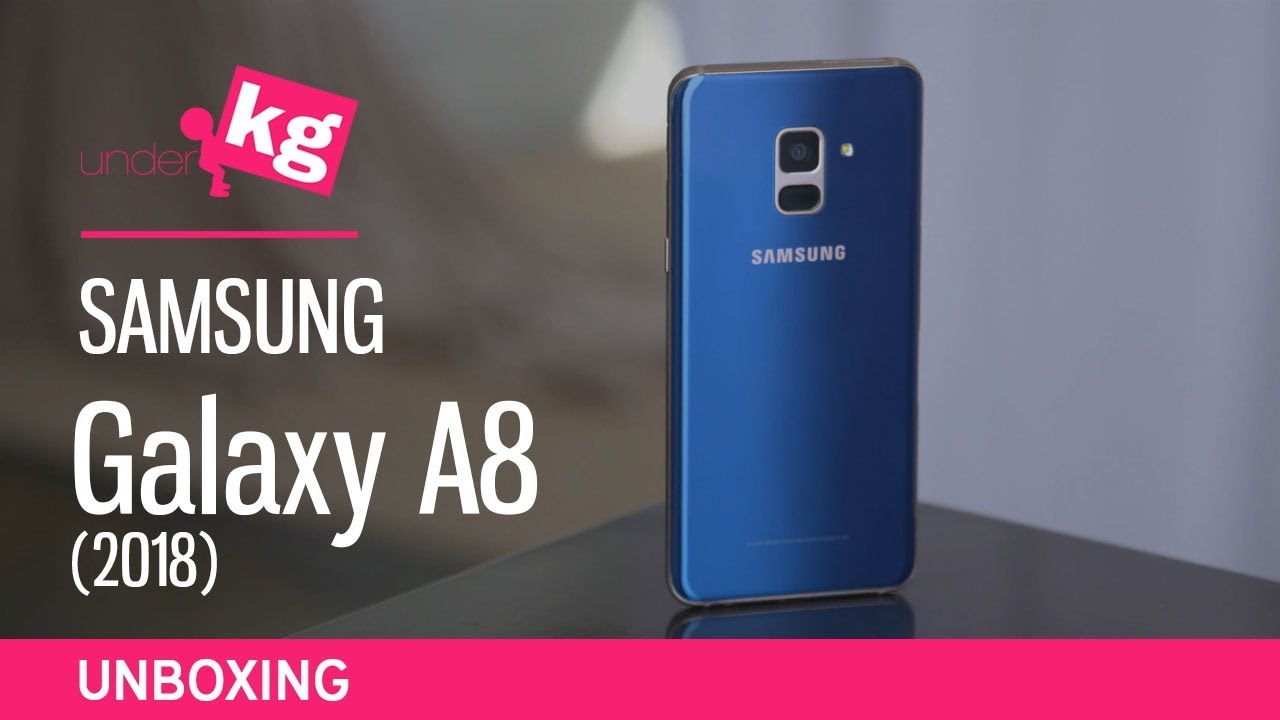 Samsung Galaxy A8 2018 - Auspacken!