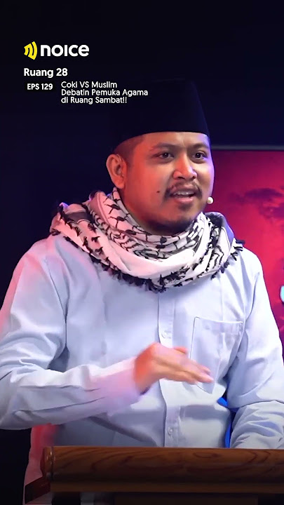 COKI VS MUSLIM, DEBATIN PEMUKA AGAMA KAYA RAYA!! - RUANG 28