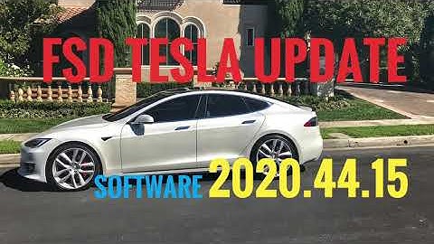 New! 2020.44.15 FSD Autopilot Software Update Review Tesla Model S Performance P100D