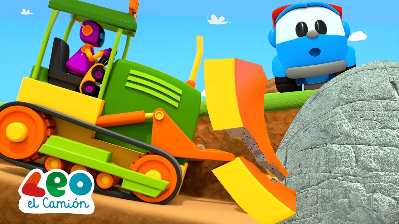 Leo el Camión - La Roca Imposible - Siete NUEVAS aventuras con Leo y los Robots