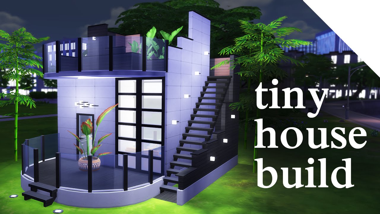  Tiny  House  The Sims  4  Build YouTube
