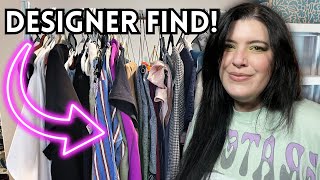 An Athletic Heavy Thrift Haul & Some Designer Finds
