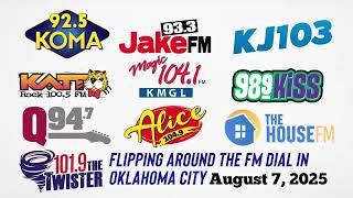 Flipping Around the FM Dial in Oklahoma City
