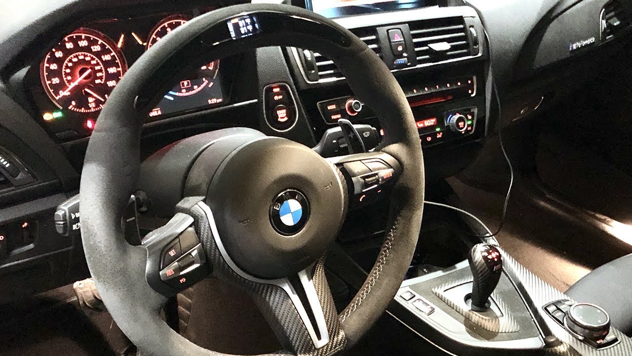 BMW M Performance Alcantara Steering Wheel with Race Display (F87