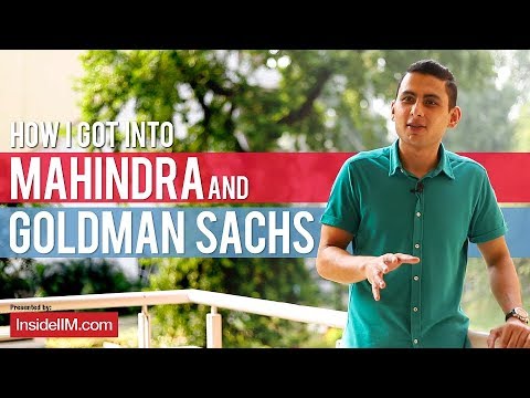 How I Got Into Mahindra And Goldman Sachs | Ft. Preet & Amber, IMT Ghaziabad