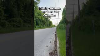 infinity unknown mode vs c6 corvette #automobile #fearlessandfree #cartok #c6corvette #fast