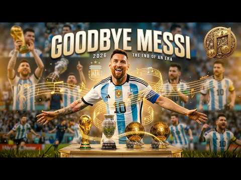 Goodbye Lionel Messi | Argentina Farewell Song: Proud Farewell to Our Captain (Fan-made)