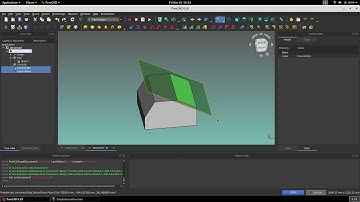 FreeCAD Macros to create plane from one face