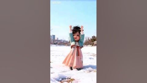 💖Cutest AI Baby Girl! Kawaii Style Winter Aesthetic |Adorable Digital Art#CuteBaby    #Viral#Kawaii