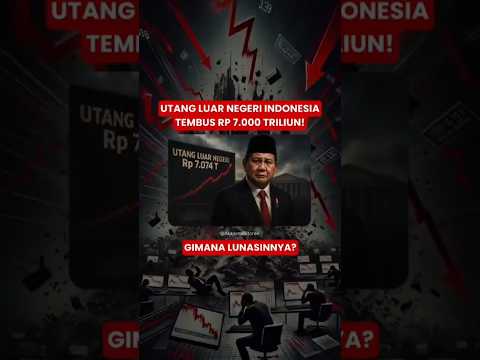 Utang RI Tembus