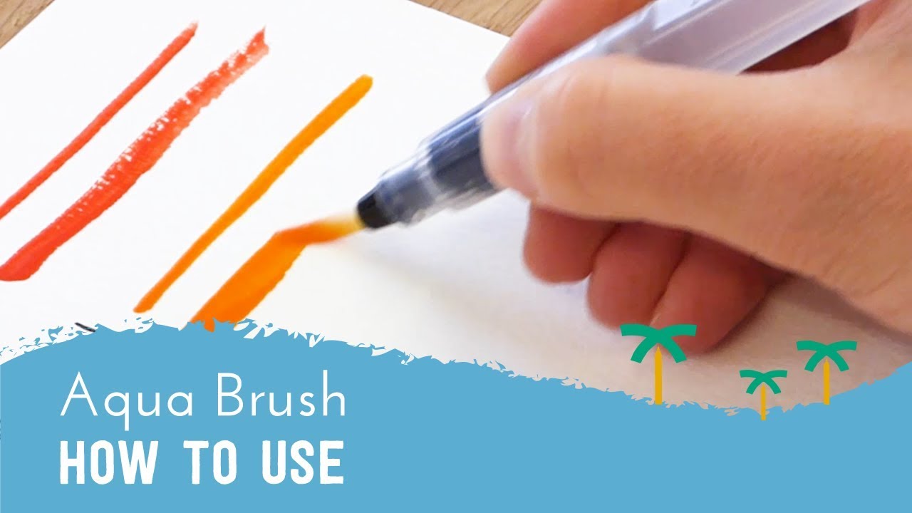 Washable Watercolor Brush Pens - Set of 8 at Lakeshore Learning