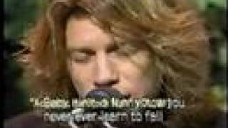 BONJOVI /THIS AIN'T A LOVE SONG ACOUSTIC LIVE chords