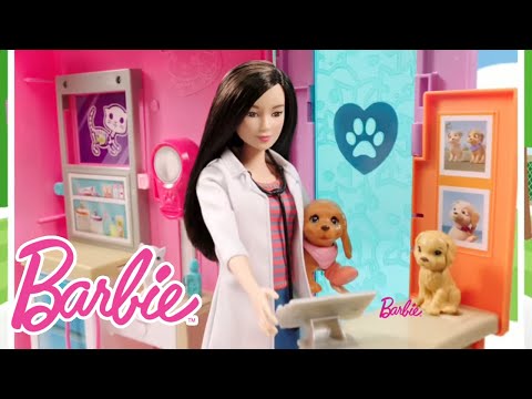 barbie mega pet clinic