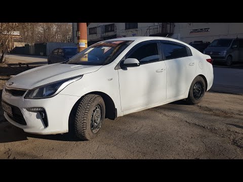 ЗАМЕНА СТОЕК СТАБИЛИЗАТОРА НА КИА РИО 4 / KIA RIO 4