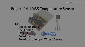 Project 14 LM35 Temperature Sensor