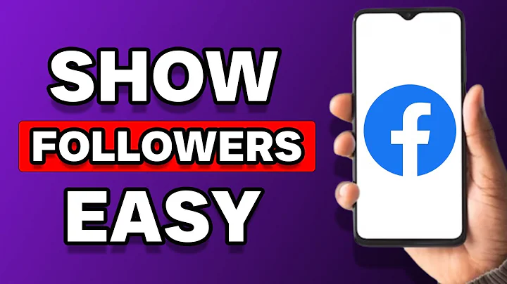 How To Show Followers On Facebook