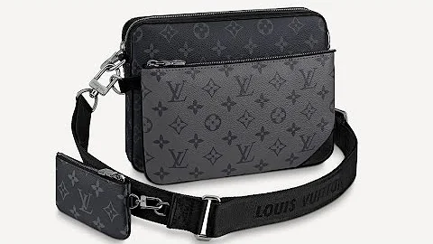 Louis Vuitton Men’s Trio Messenger | Reverse Monogram Eclipse | Unboxing | Full Review