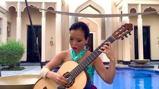 Recuerdos de la Alhambra ( F.Tarrega) played by Thu Le, classical guitar