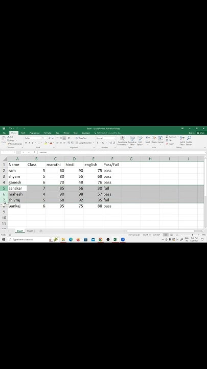 how-to-add-row-in-excel-short-excel-shorts-youtube