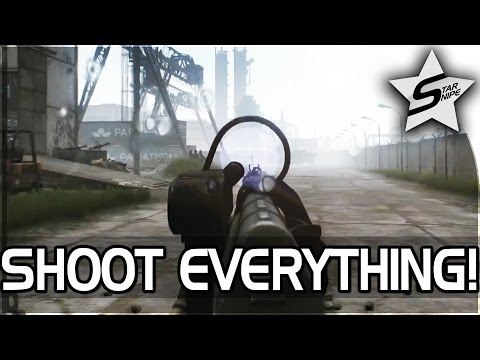Escape from Tarkov Gameplay - "SHOOT EVERYTHING, MANY GUNS!" (Alpha)