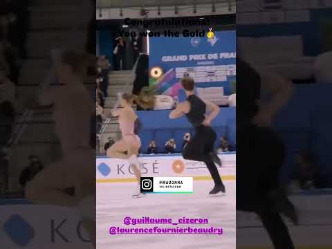 🥰🥰 Même Madonna félicite nos patineurs #olympics #jeuxolympiques #milanocortina2026