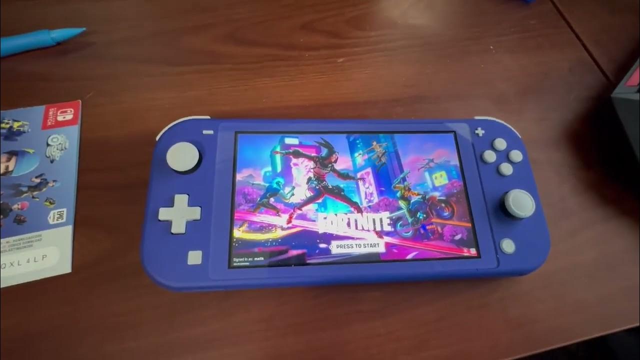 How to redeem Fortnite Wildcat Code Nintendo Switch (2023) YouTube