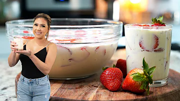 A Dessert You Will NEVER Skip FRESAS CON CREMA perfect for EVERY Ocassion | Strawberries and Cream