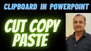 Clipboard in Powerpoint cut copy paste and format painter.