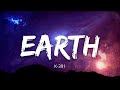 K391  earth with lyrics