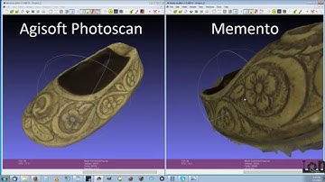 3D Scanning Review Agisoft Photoscan Vs Memento