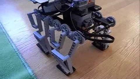Lego Technic Variable Parallel Linkage 4 Legged Walking Robot 5