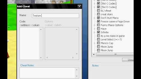 How to add codes to project 64