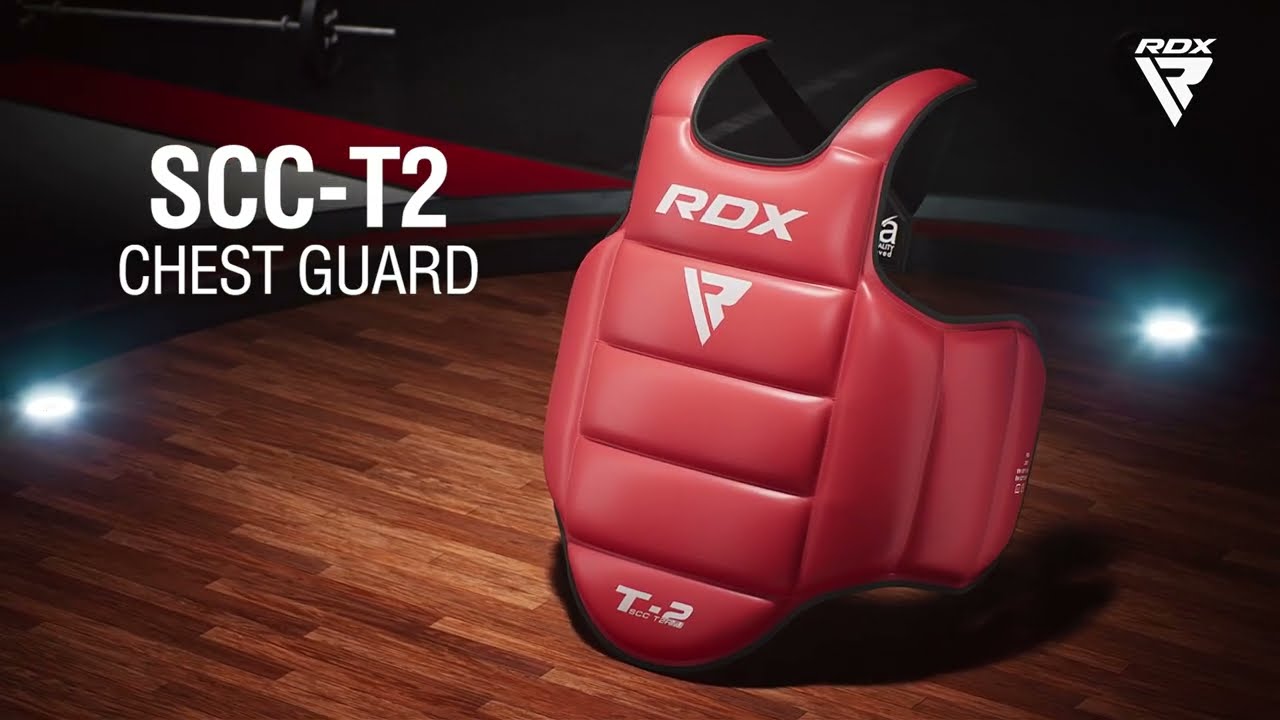 Chest Guard, a product demo for RDX Sport's