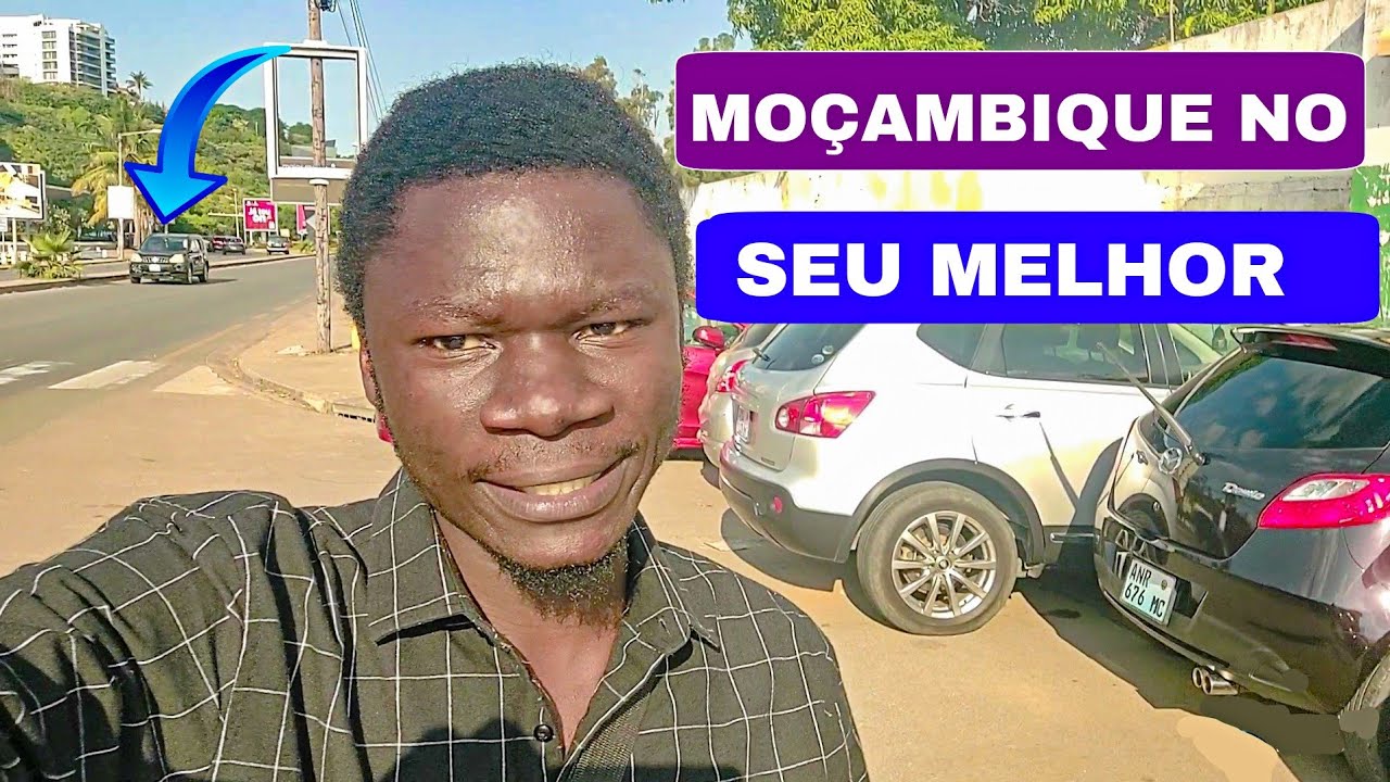 Fiquei chocado com esse lado da cidade de Moçambique África 