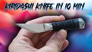 Kiridashi Knife in 10 min