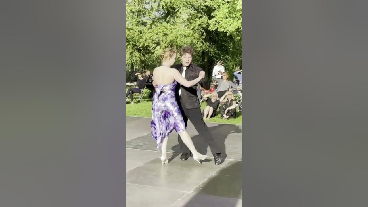 Dancing Milonga